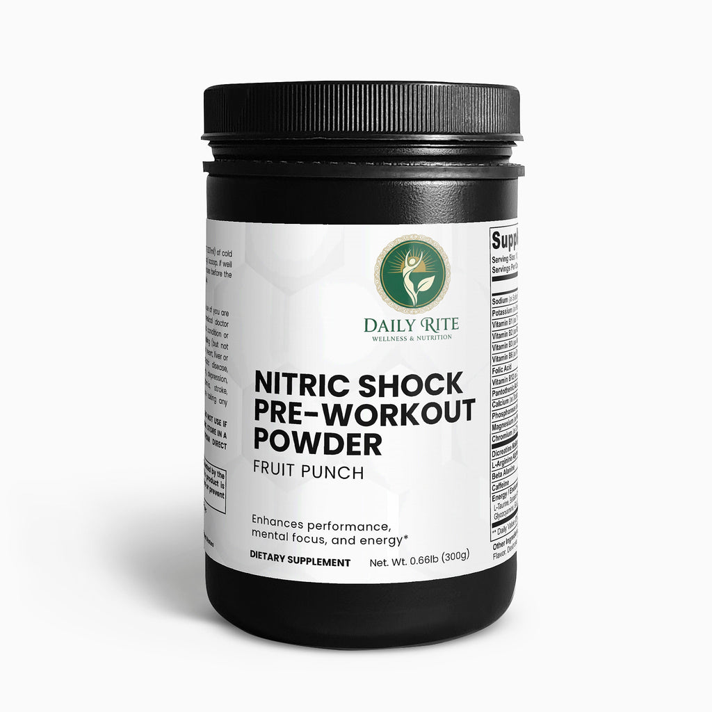 Nitric Shock Pre-Workout Powder (Fruit Punch)