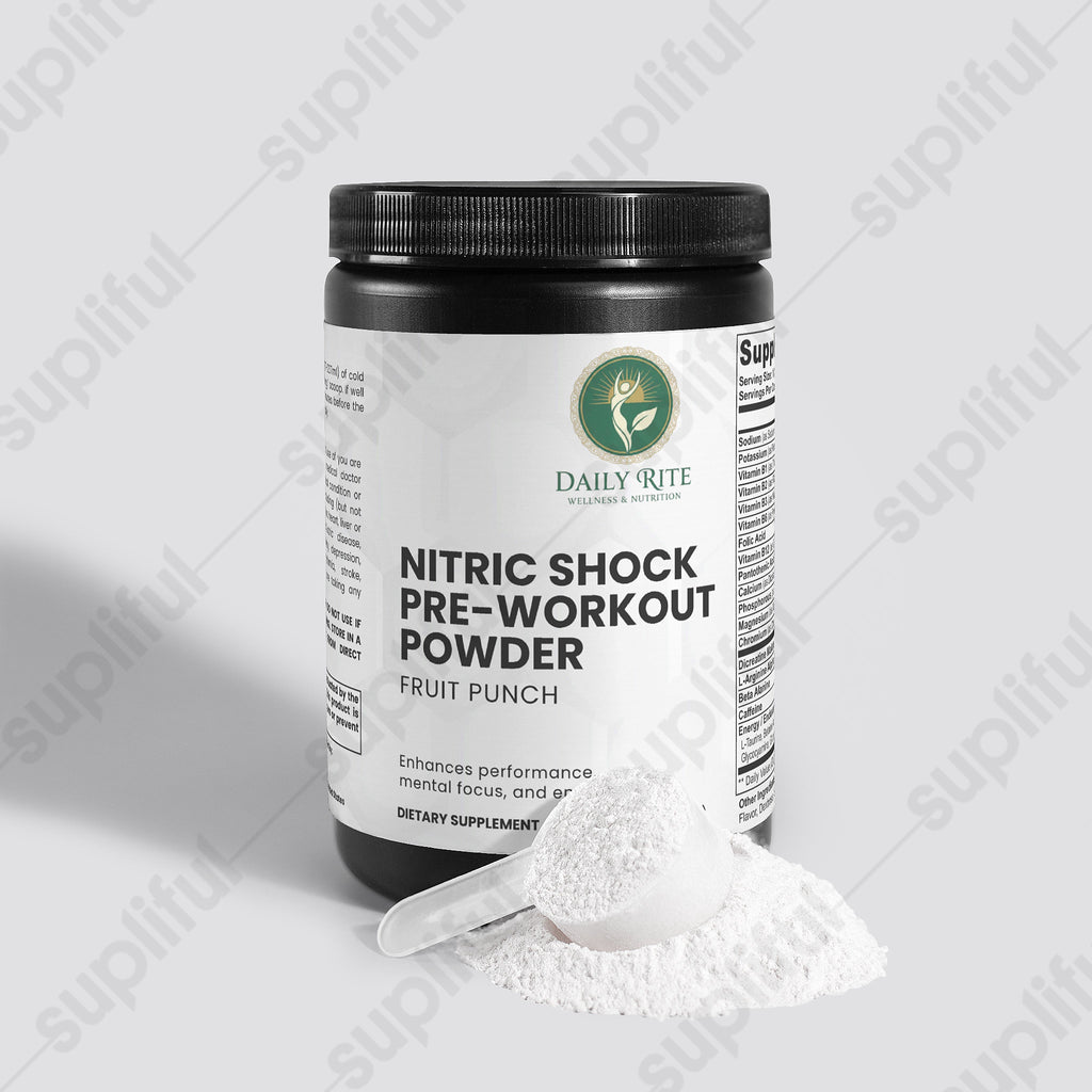 Nitric Shock Pre-Workout Powder (Fruit Punch)