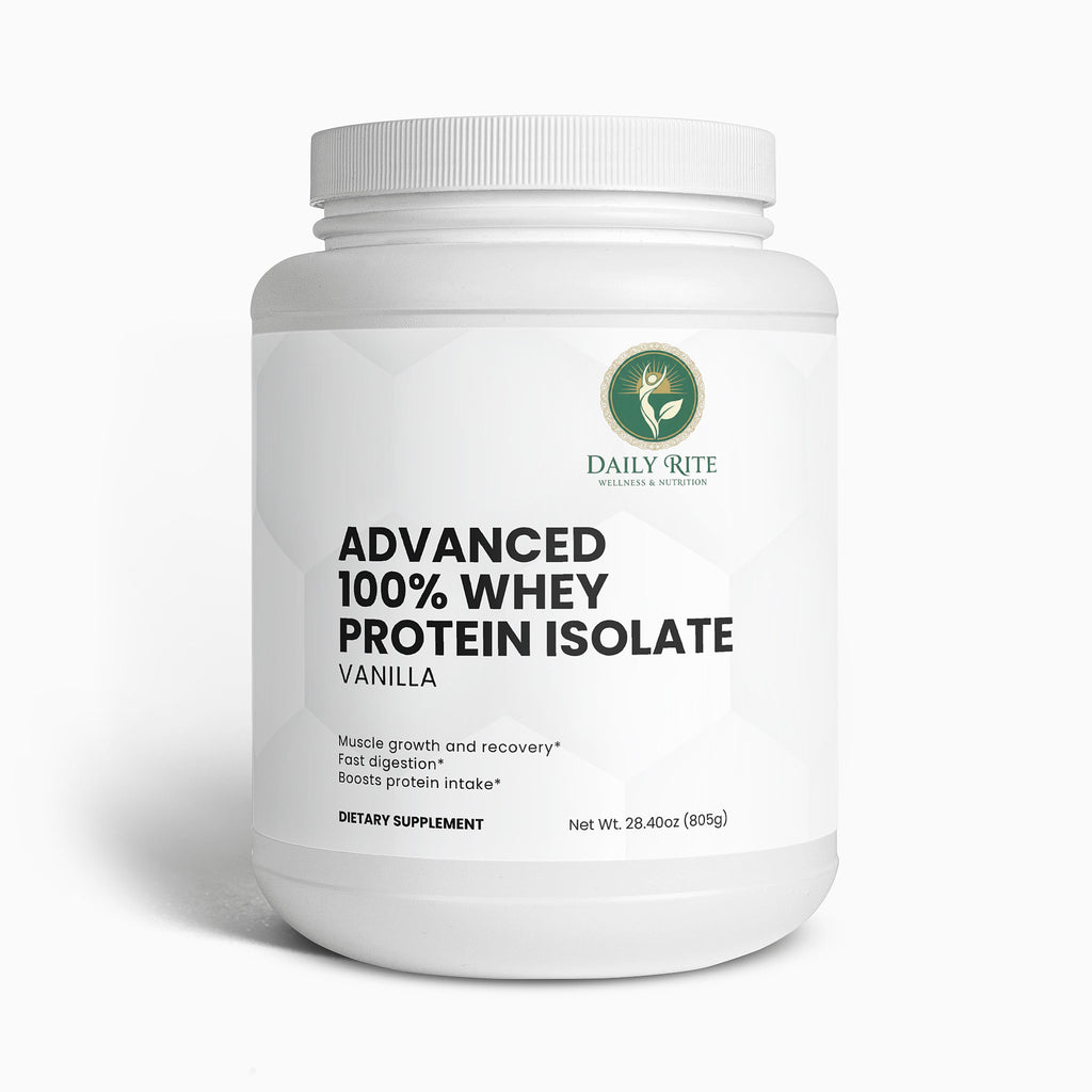 Advanced 100% Whey Protein Isolate (Vanilla)