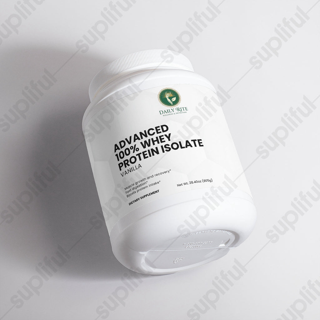 Advanced 100% Whey Protein Isolate (Vanilla)