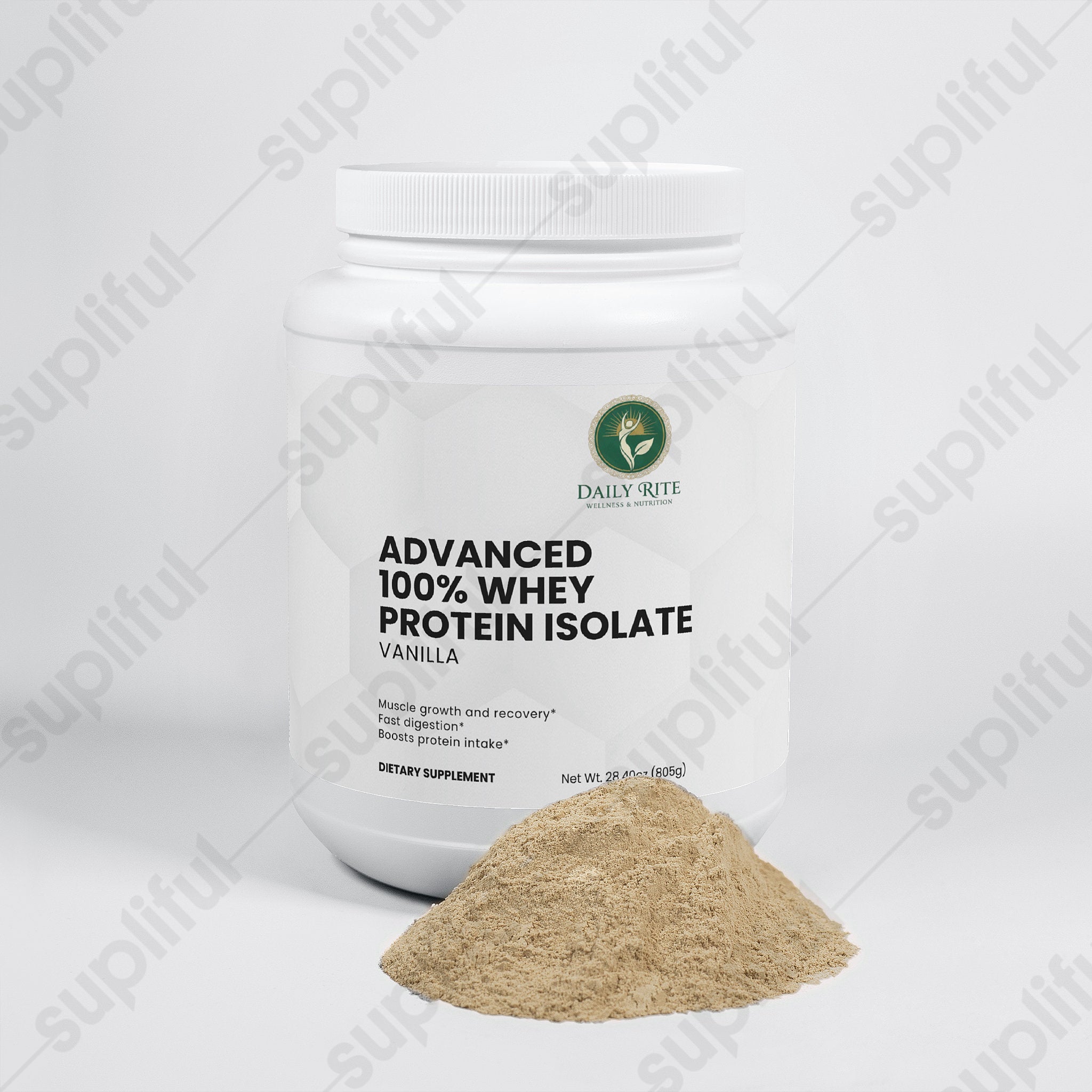 Advanced 100% Whey Protein Isolate (Vanilla)
