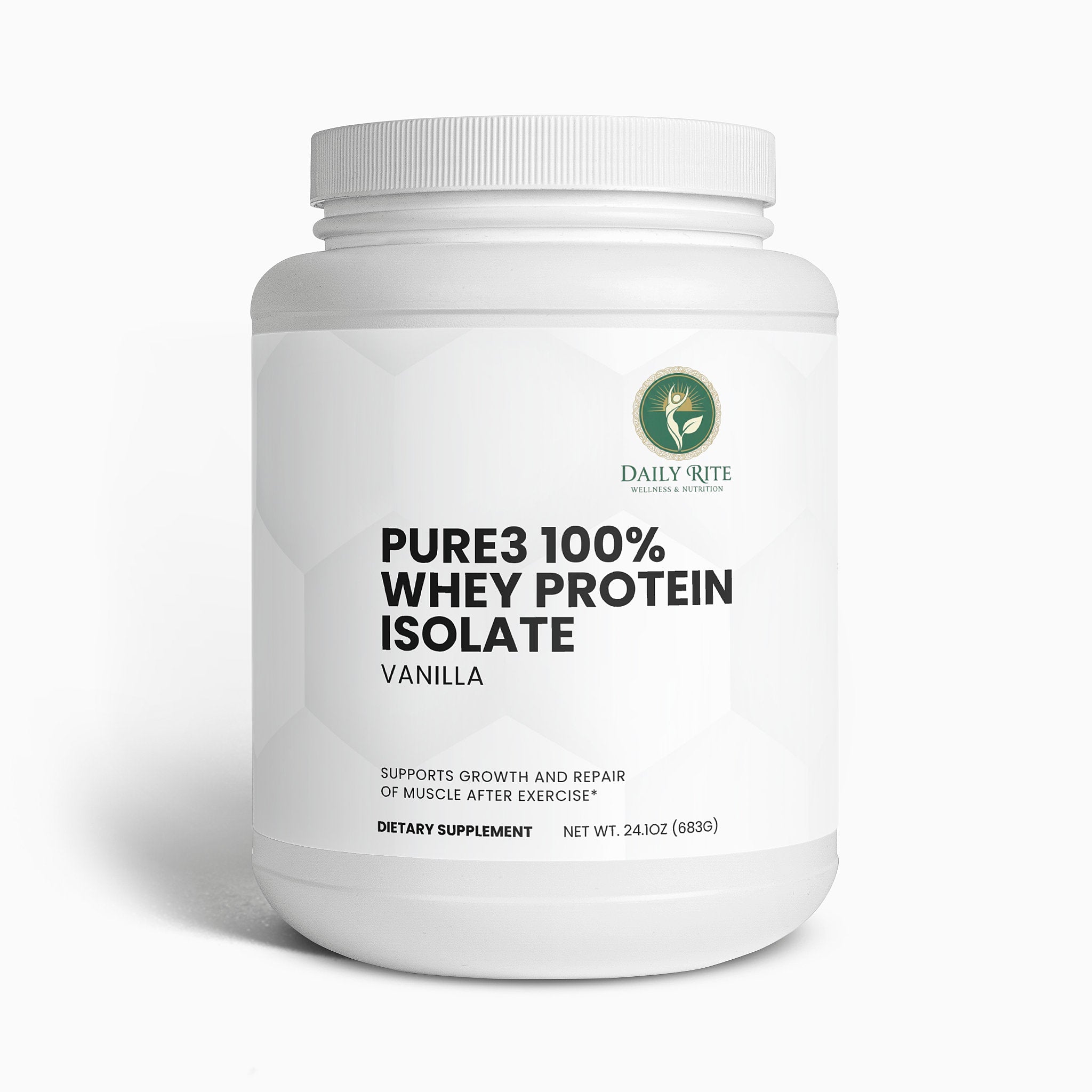 Pure3 100% Whey Protein Isolate (Vanilla)